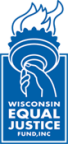 Logo for "WISCONSIN EQUAL JUSTICE FUND, INC."