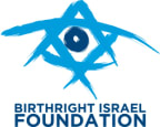Logo for "BIRTHRIGHT ISRAEL FOUNDATION"