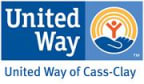 Logo for "United Way of Cass-Clay"