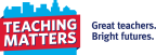 Logo for "TEACHING MATTERS INC"
