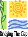 Logo for "BRIDGING THE GAP INC"