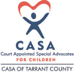 Logo for "CASA of Tarrant County Inc"