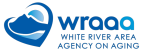 Logo for "WHITE RIVER AREA AGENCY ON AGING INC"