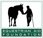 Logo for "Equestrian Aid Foundation"
