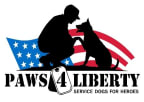 Logo for "PAWS 4 LIBERTY INC"