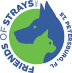 Logo for "Friends of Strays Inc"