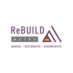 Logo for "REBUILD METRO INC"