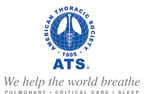 Logo for "AMERICAN THORACIC SOCIETY INC"