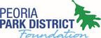 Logo for "PEORIA PARK DISTRICT FOUNDATION"