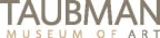 Logo for "TAUBMAN MUSEUM OF ART"