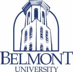 Logo for "Belmont University"