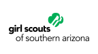 Logo for "GIRL SCOUTS OF SOUTHERN ARIZONA"