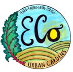 Logo for "ECO Urban Gardens"