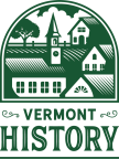 Logo for "VERMONT HISTORICAL SOCIETY"