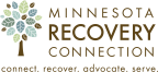 Logo for "Minnesota Recovery Connection"