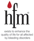 Logo for "Hemophilia Foundation of Michigan"