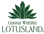 Logo for "GANNA WALSKA LOTUSLAND"