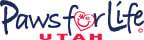 Logo for "PAWS FOR LIFE"