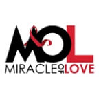 Logo for "MIRACLE OF LOVE INC"