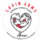Logo for "LUVIN ARMS"