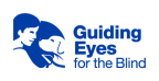 Logo for "GUIDING EYES FOR THE BLIND INC"