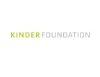 Logo for "KINDER FOUNDATION"