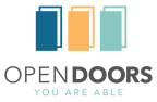 Logo for "OPEN DOORS SOCIAL SERVICES"