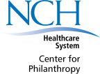 Logo for "NCH HEALTHCARE SYSTEM INC"
