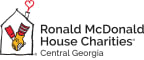 Logo for "RONALD MCDONALD HOUSE CHARITIES OF CENTRAL GEORGIA"