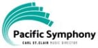 Logo for "Pacific Symphony"