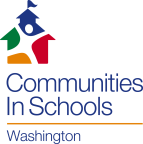 Logo for "COMMUNITIES IN SCHOOLS OF WASHINGTON STATE"