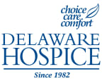 Logo for "DELAWARE HOSPICE INC"