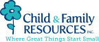 Logo for "CHILD & FAMILY RESOURCES INC"