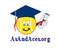Logo for "AS & ACES"