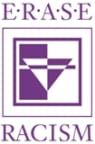 Logo for "ERASE RACISM INC"