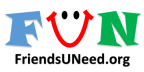 Logo for "Friends U Need Club Inc"