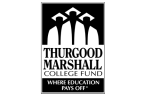 Logo for "Thurgood Marshall College Fund"