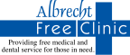 Logo for "DR JAMES E ALBRECHT FREE CLINIC INC"
