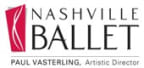 Logo for "NASHVILLE BALLET"