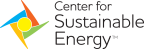 Logo for "CENTER FOR SUSTAINABLE ENERGY"