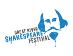 Logo for "GREAT RIVER SHAKESPEARE FESTIVAL"