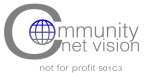 Logo for "COMMUNITY NET VISION INC"