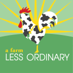 Logo for "A FARM LESS ORDINARY"