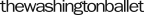 Logo for "THE WASHINGTON BALLET"