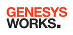 Logo for "GENESYS WORKS"