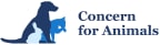 Logo for "CONCERN FOR ANIMALS"