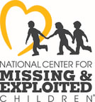 Logo for "THE NATIONAL CENTER FOR MISSING AND EXPLOITED CHILDREN"