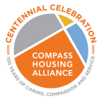 Logo for "COMPASS HOUSING ALLIANCE"
