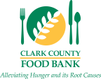 Logo for "CLARK COUNTY FOOD BANK"