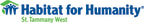 Logo for "HABITAT FOR HUMANITY ST TAMMANY WEST"